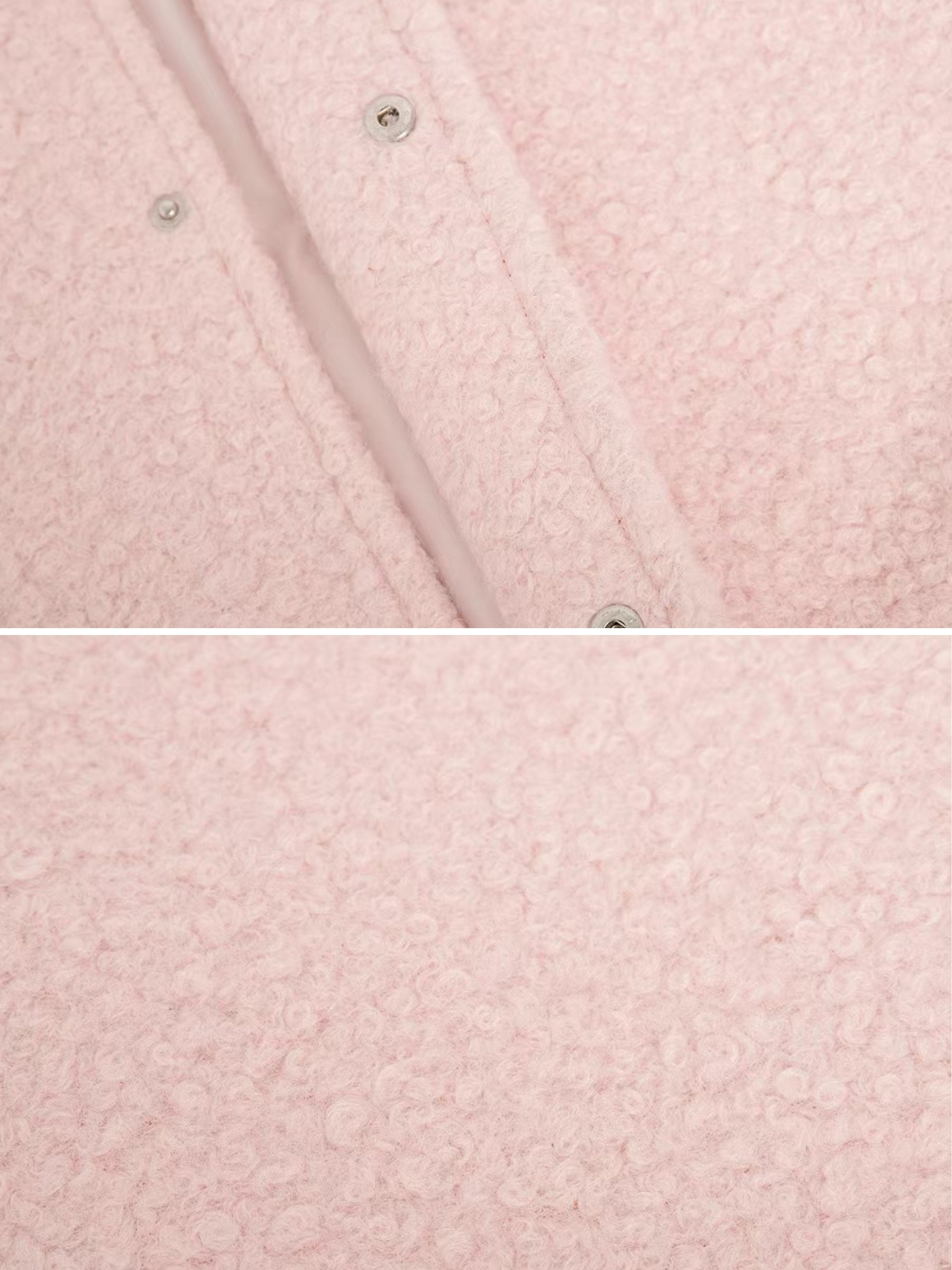 REALMEFIT  -  Nathaly Soft Pink Bouclé Jacket