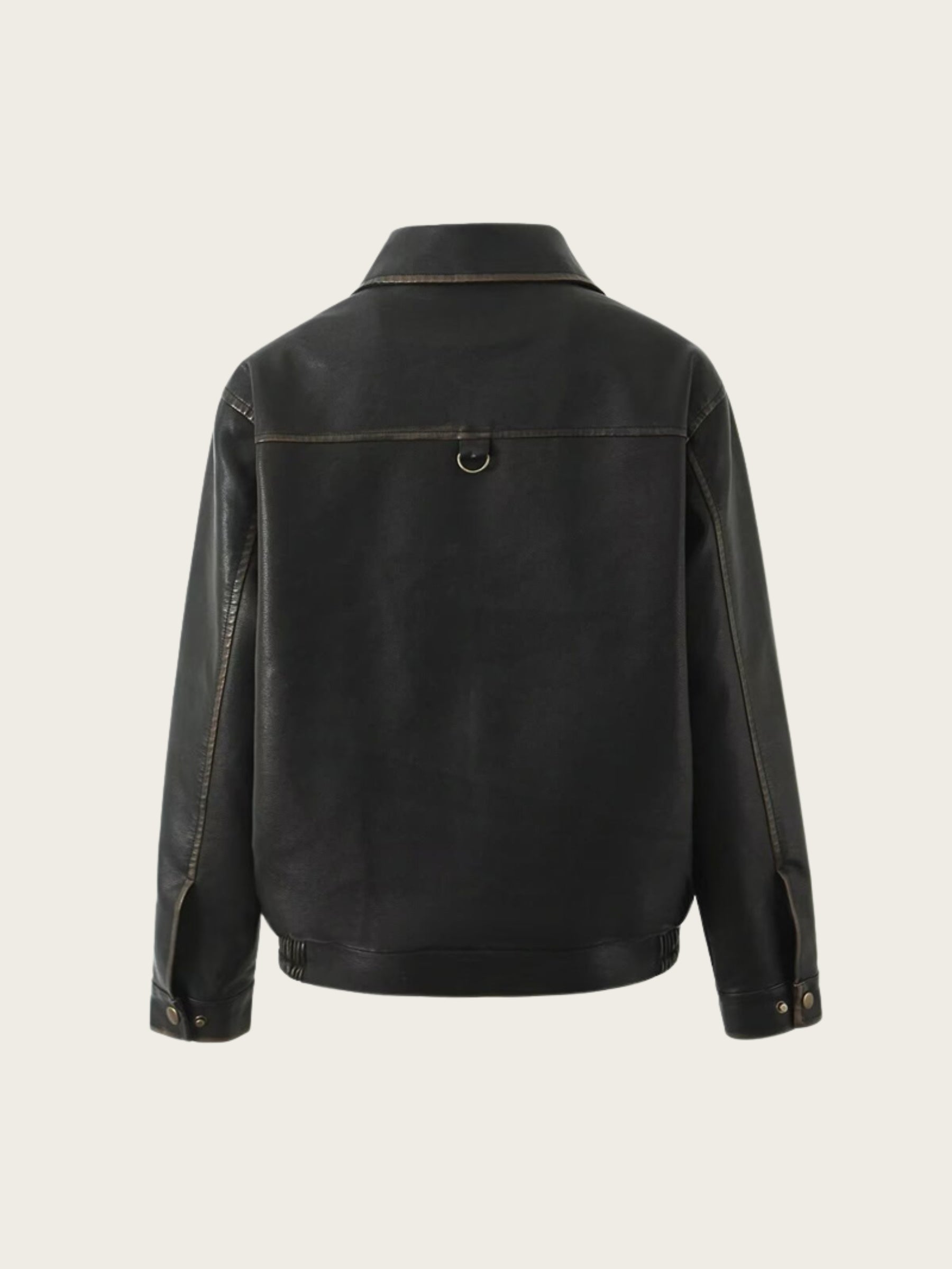 REALMEFIT  -  Renna Vintage Faux Leather Jacket