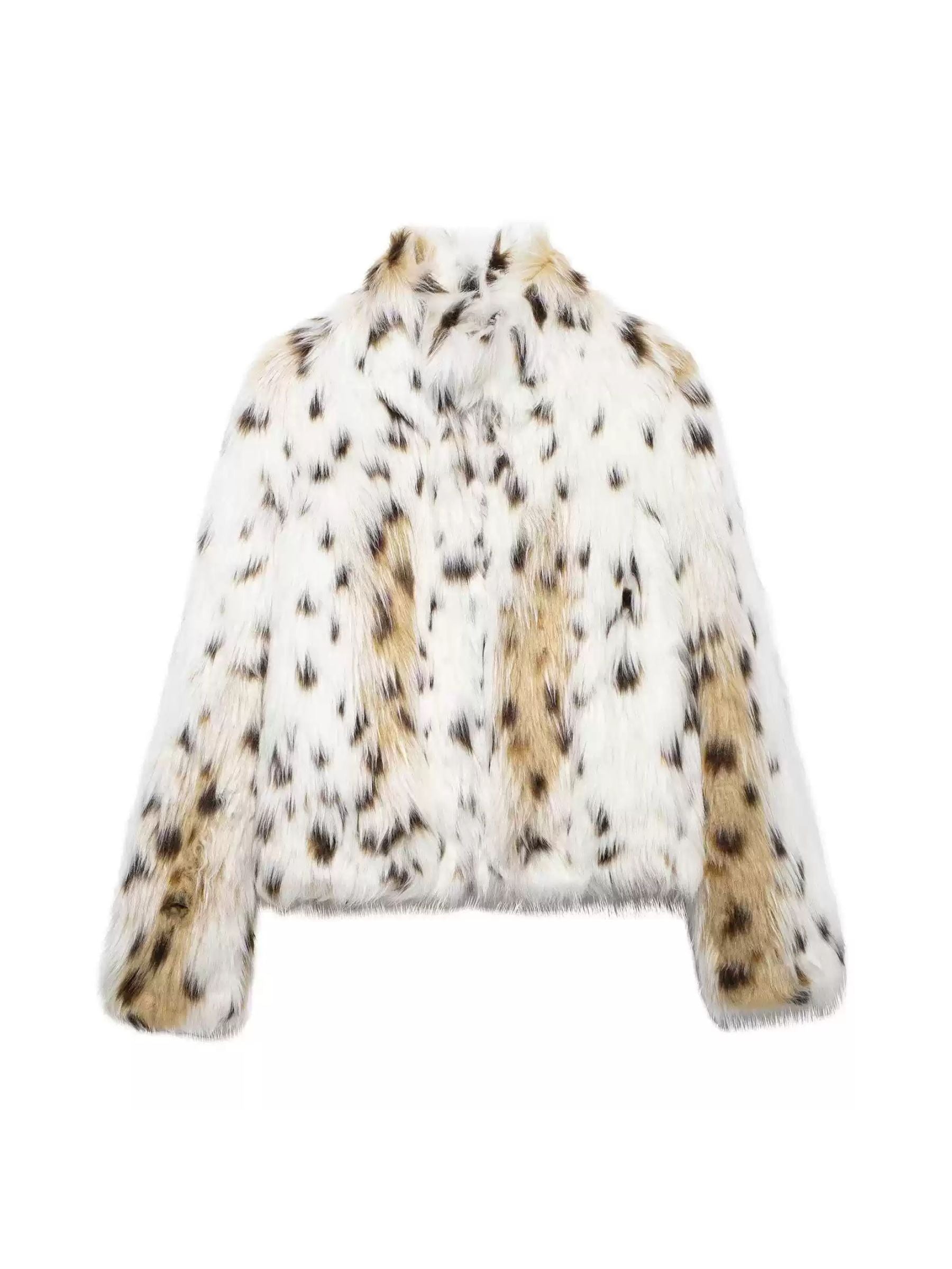 REALMEFIT  -  Enya Leopard Faux Fur Coat