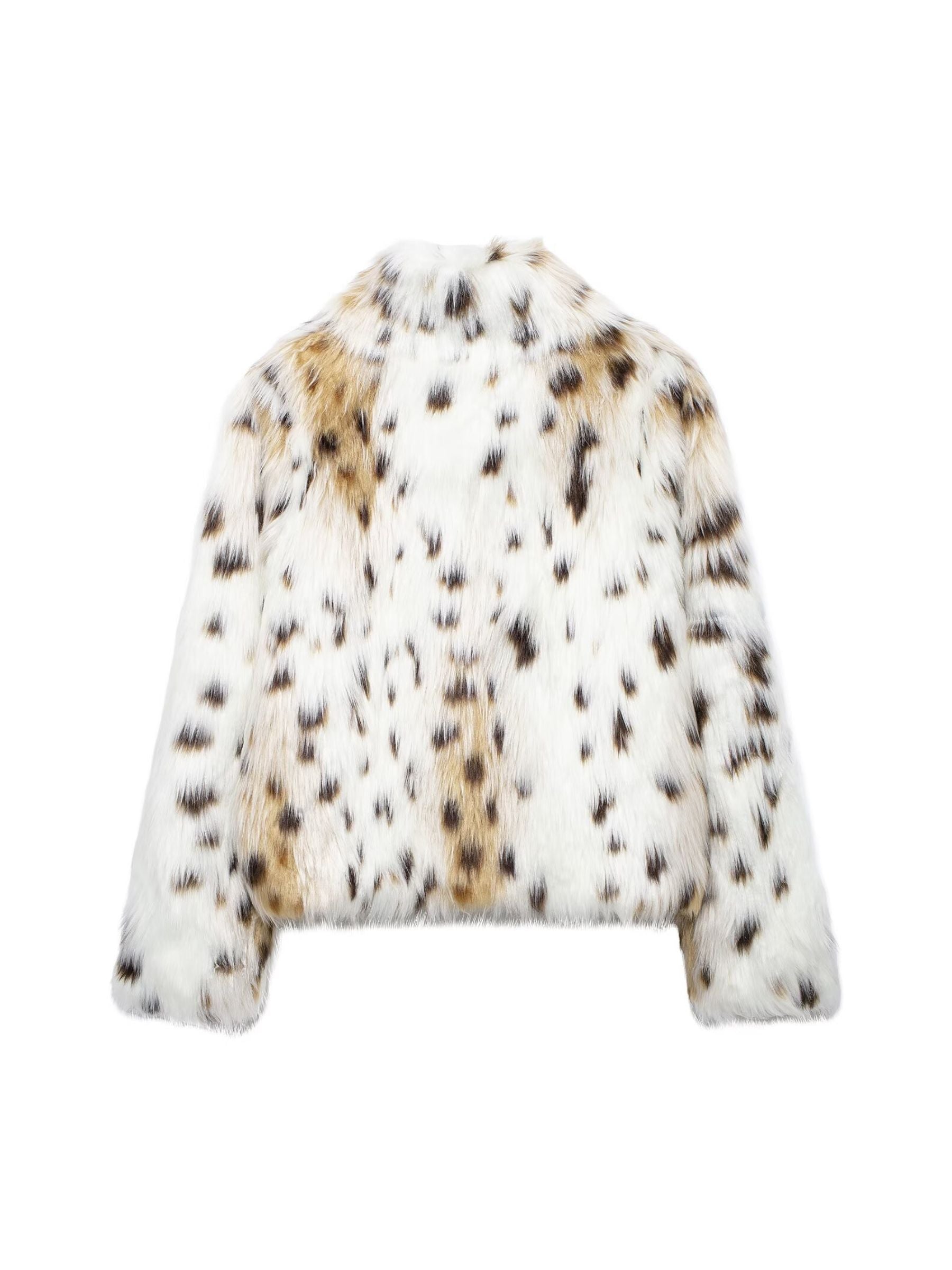 REALMEFIT  -  Enya Leopard Faux Fur Coat