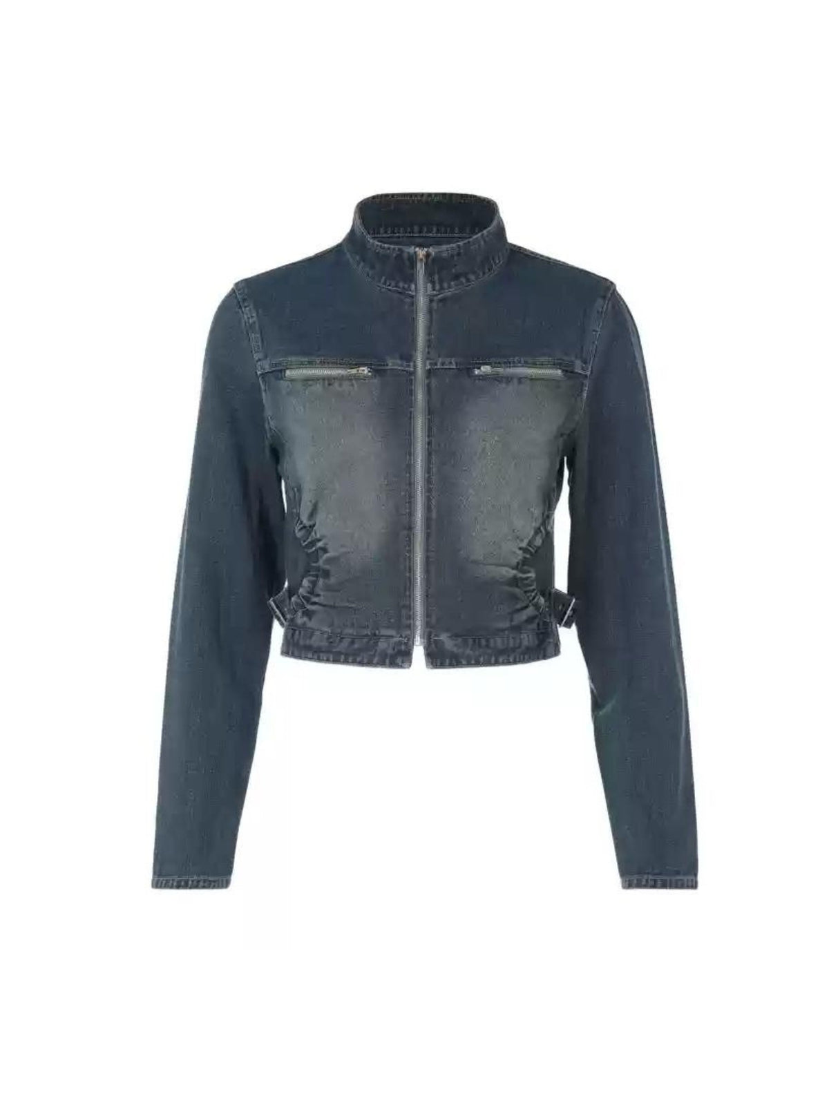 REALMEFIT  -  Kapri Denim Jacket & Mini Skirt