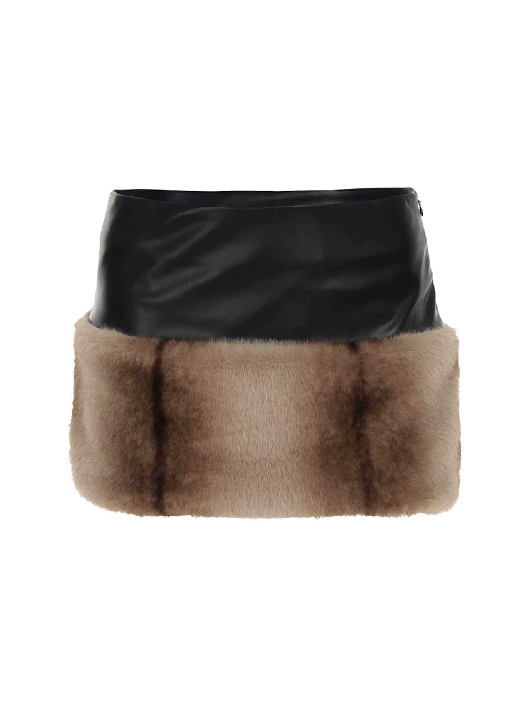 REALMEFIT  - Allisson Furry Leather Tube Set