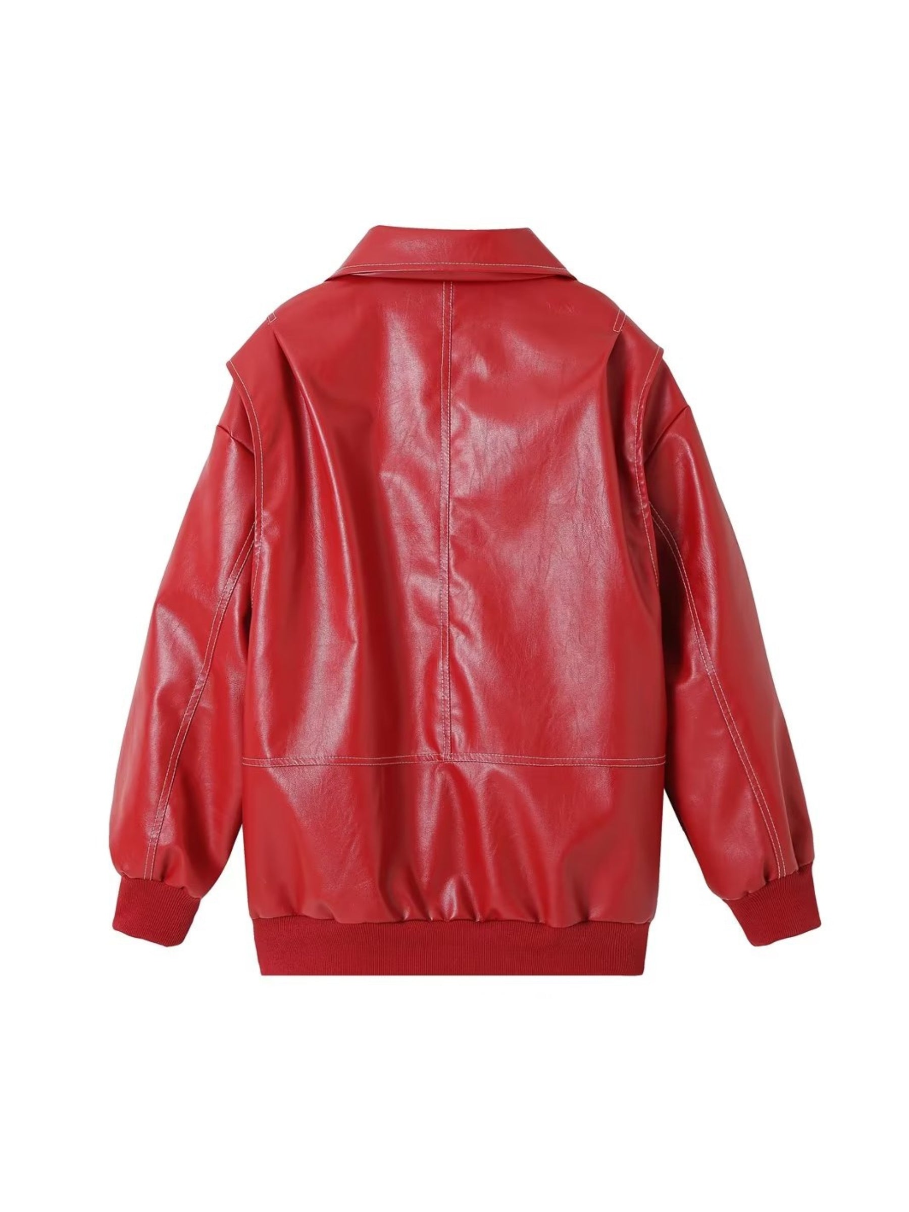 REALMEFIT  -  Tayla Faux Leather Jacket