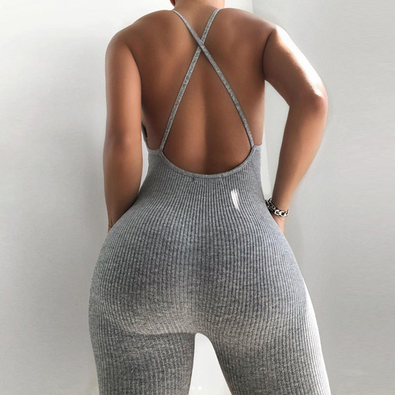 REALMEFIT  -  Axel Backless Jumpsuit