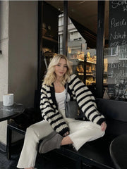 REALMEFIT  -  Davi Striped Cardigan Jacket