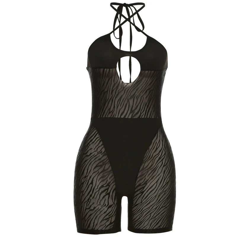 REALMEFIT  -  Delia Mesh Jumpsuit