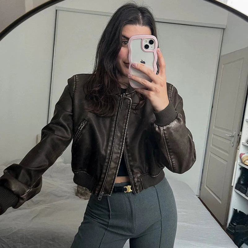 REALMEFIT  -  Elsy Leather Jacket