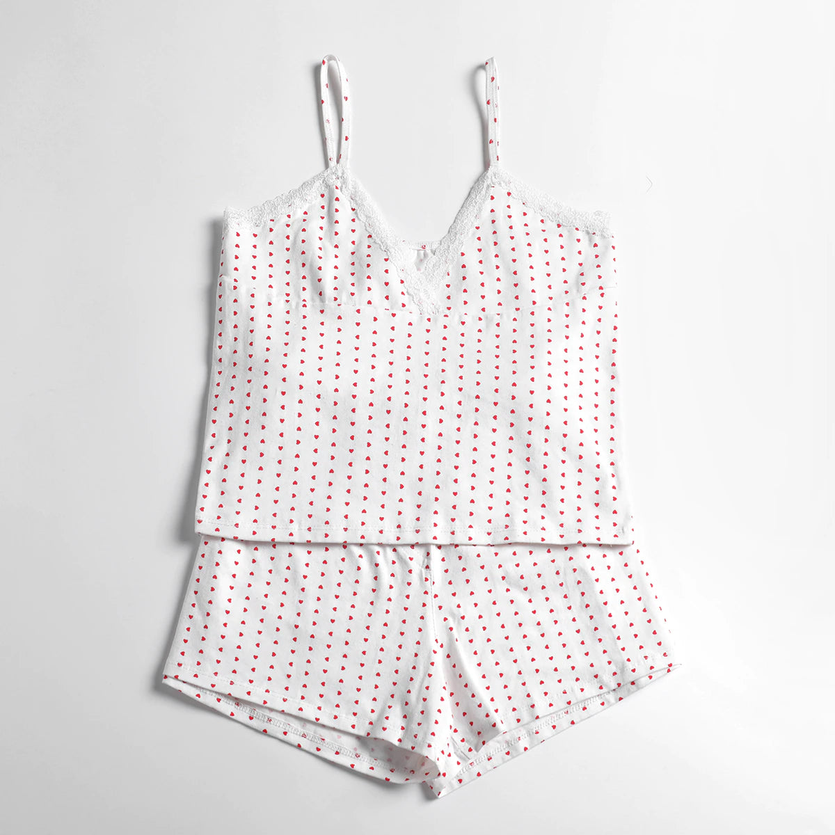 REALMEFIT  -  Heart Print Cotton Casual Set