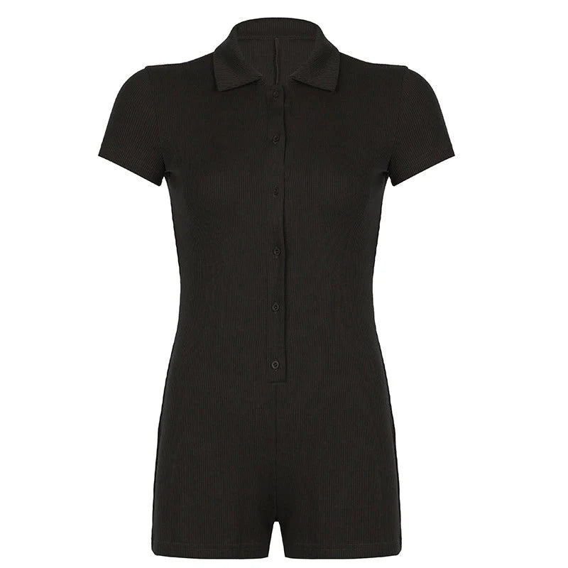 REALMEFIT - Jaionna Short Sleeve Romper