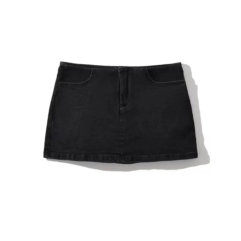 REALMEFIT  - Miray Denim Mini Skirt