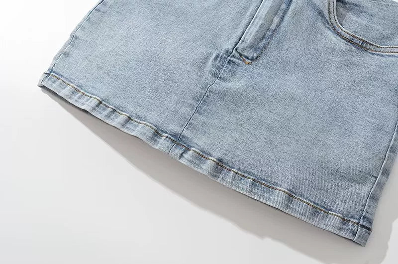 REALMEFIT  - Miray Denim Mini Skirt