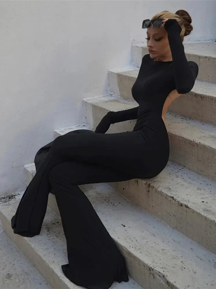 Realmefit Niana Backless Jumpsuit