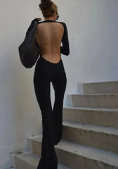 Realmefit Niana Backless Jumpsuit