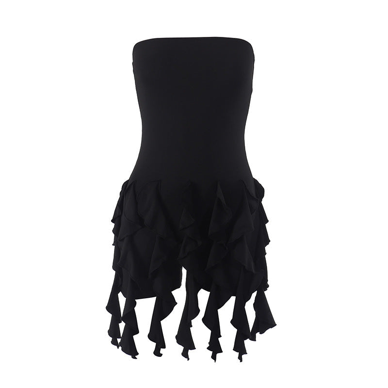 Realmefit Irene Ruffle Romper Dress