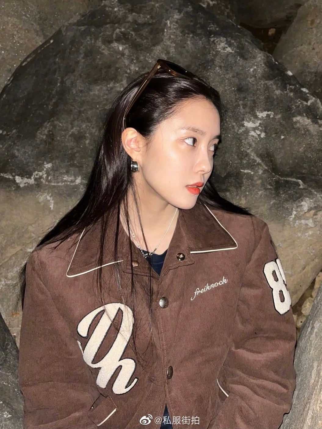 Realmefit Jennie Retro College Jacket