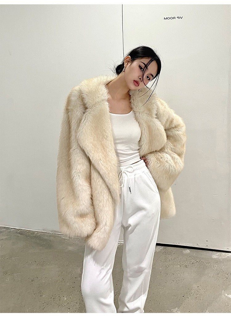 REALMEFIT  -  Karma Oversize Faux Fur Jacket