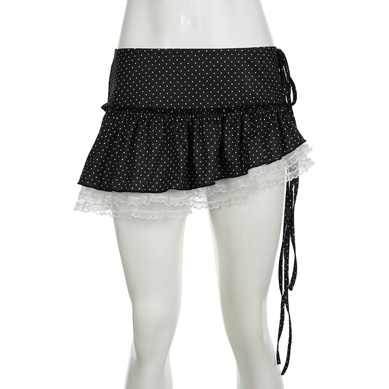 REALMEFIT  -  Clarity Polka Dot Skirt Set