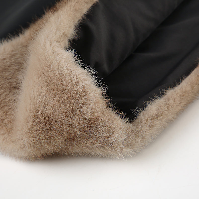 REALMEFIT  - Allisson Furry Leather Tube Set