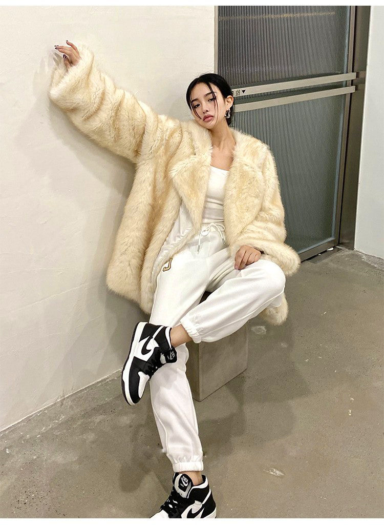 REALMEFIT  -  Karma Oversize Faux Fur Jacket