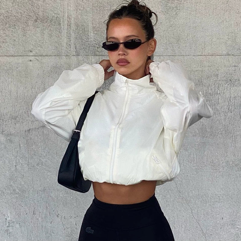 Realmefit Joan Turtleneck Crop Jacket