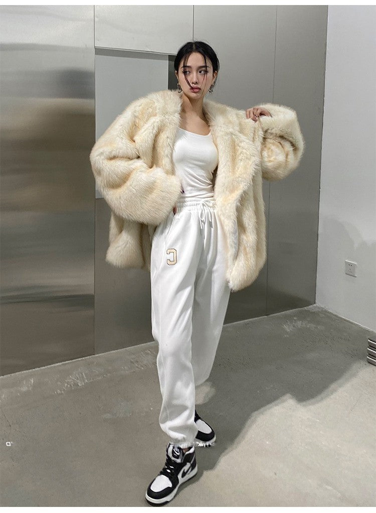 REALMEFIT  -  Karma Oversize Faux Fur Jacket