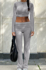 Realmefit Mysha Knitted Pants Set