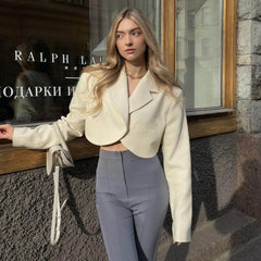 REALMEFIT  - Viha Crop Blazer