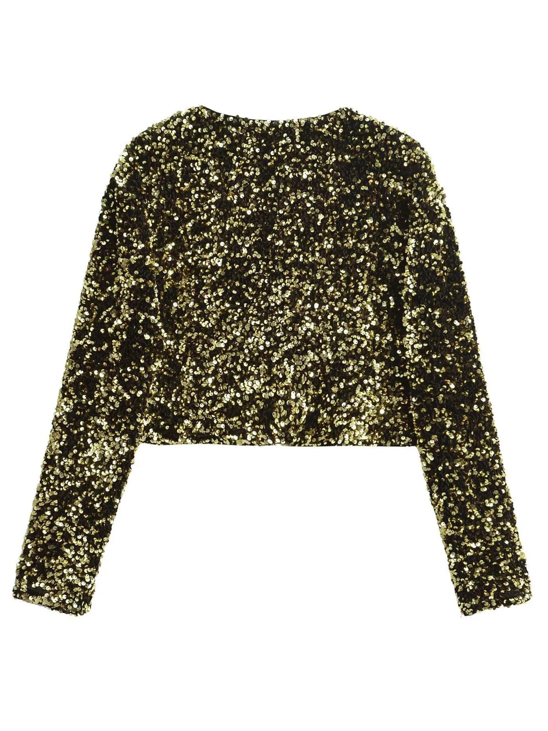 REALMEFIT  -  Wendy Sequin Bow Jacket