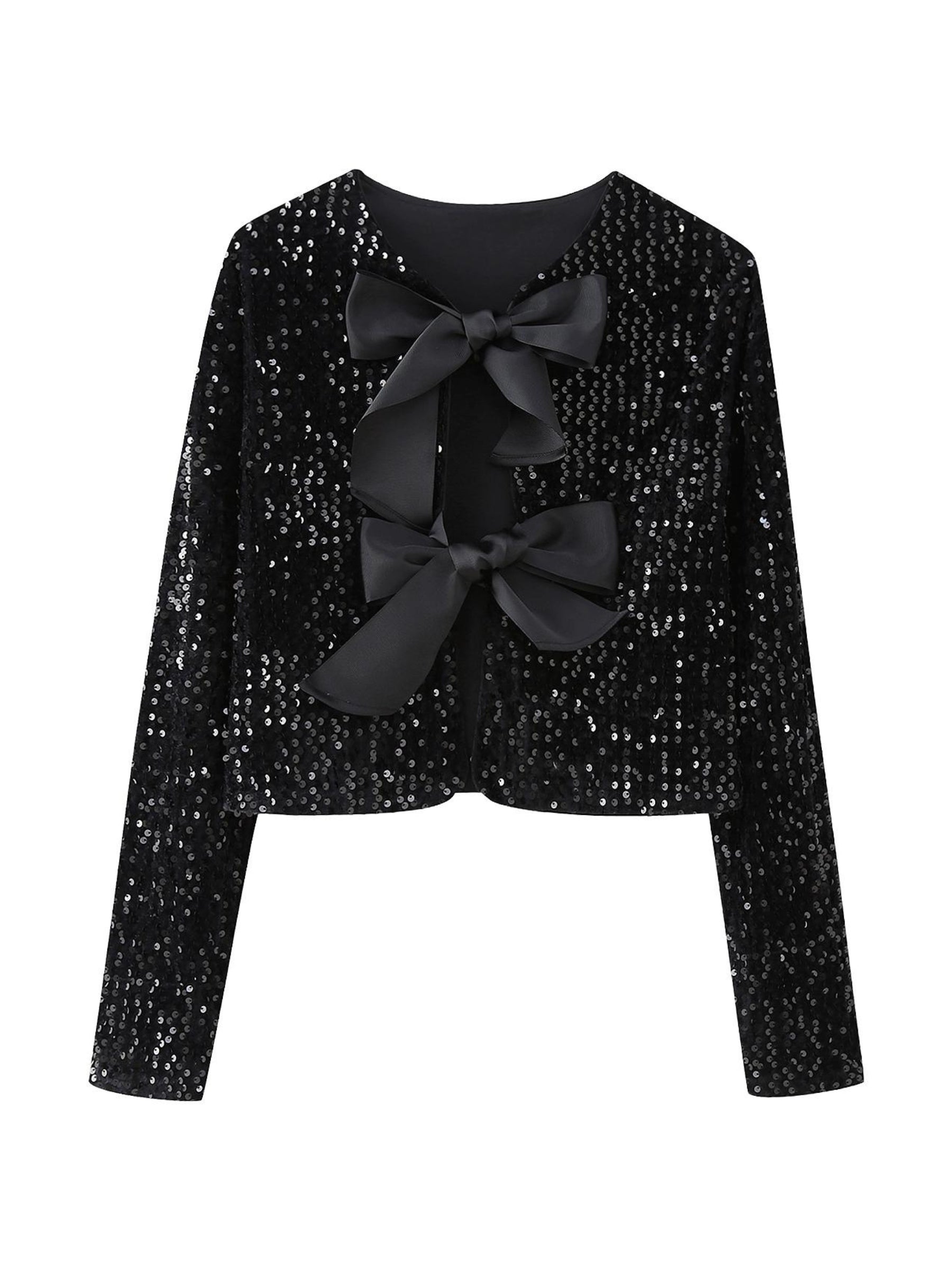 REALMEFIT  -  Wendy Sequin Bow Jacket