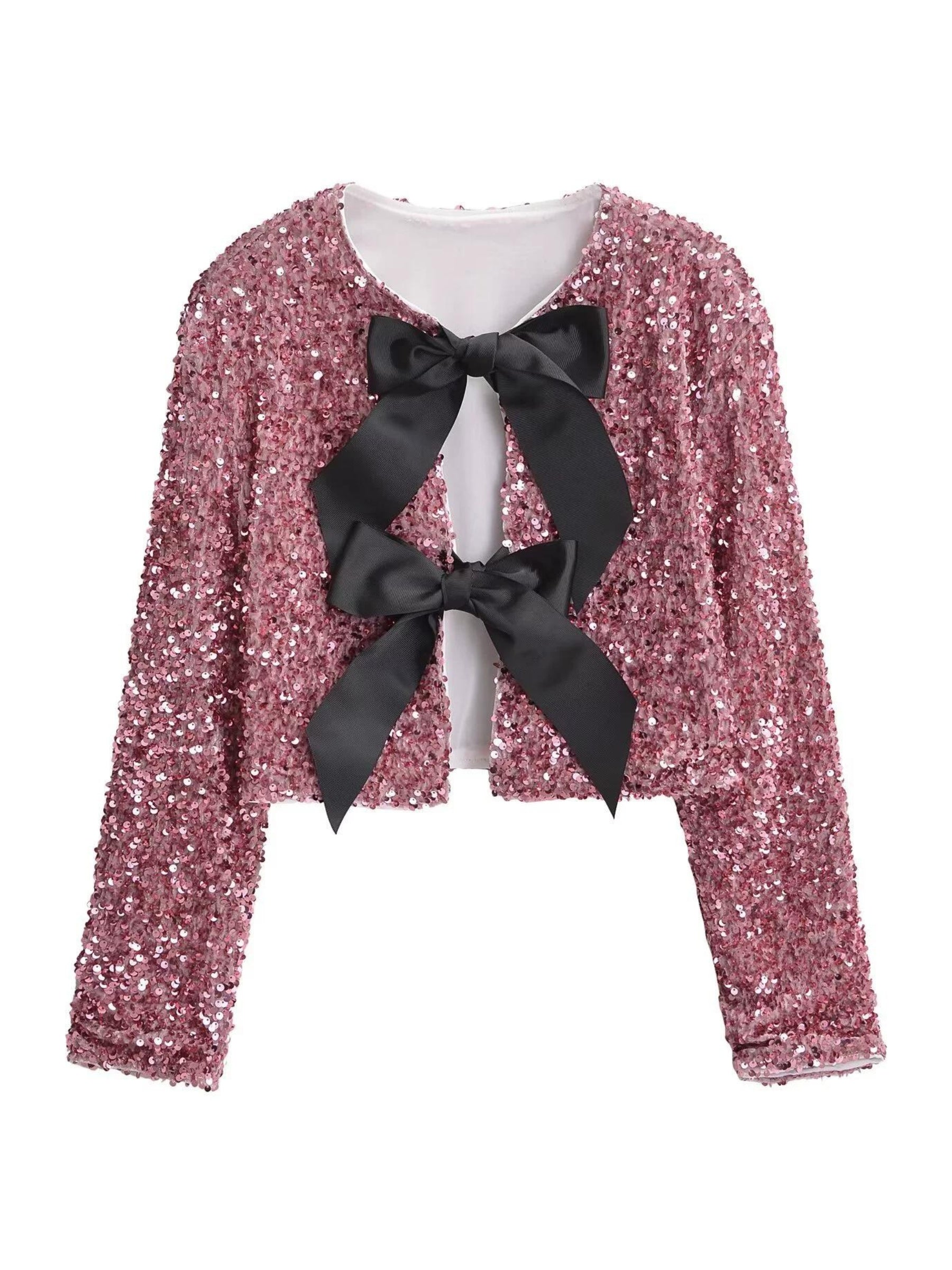 REALMEFIT  -  Wendy Sequin Bow Jacket