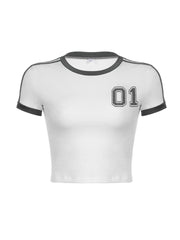 REALMEFIT  -  Xia Basic Crop T-Shirt